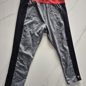 Forever 21 Red, Gray, and Black Kids Leggings